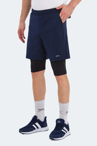 Slazenger SABLE Men's Shorts Navy - Thumbnail