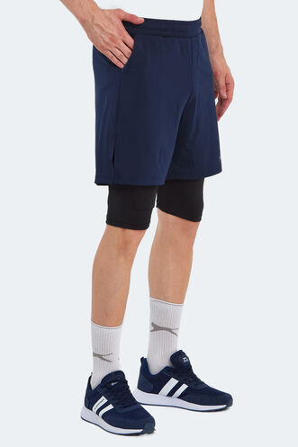 Slazenger SABLE Men's Shorts Navy - Thumbnail