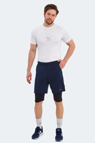 Slazenger SABLE Men's Shorts Navy - Thumbnail