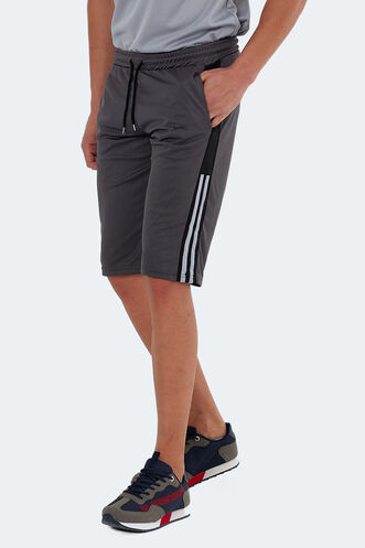 Slazenger SAKI Men's Shorts Dark Grey - Thumbnail