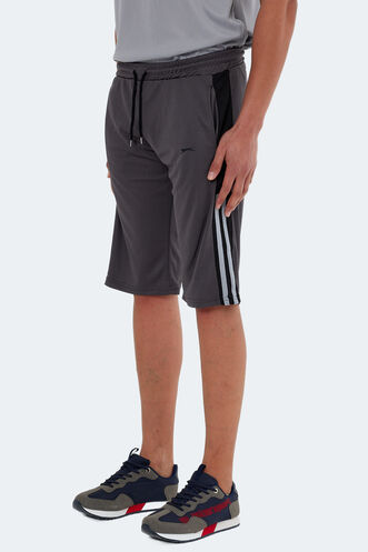 Slazenger SAKI Men's Shorts Dark Grey - Thumbnail