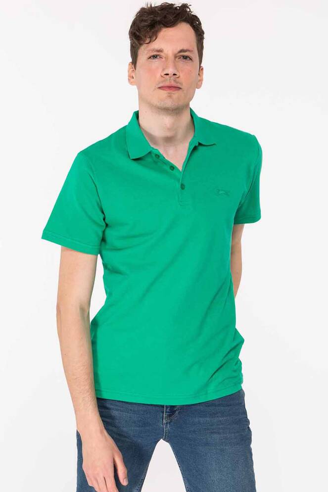 Slazenger SALVATOR Erkek Kısa Kollu T-Shirt Yeşil