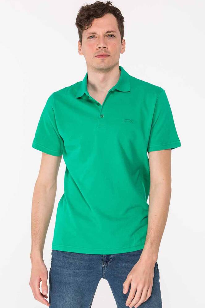 Slazenger SALVATOR Erkek Kısa Kollu T-Shirt Yeşil