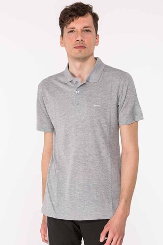 Slazenger SALVATOR Men's Short Sleeve T-Shirt Gray - Thumbnail