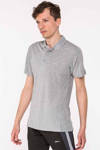 Slazenger SALVATOR Men's Short Sleeve T-Shirt Gray - Thumbnail