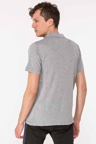 Slazenger SALVATOR Men's Short Sleeve T-Shirt Gray - Thumbnail