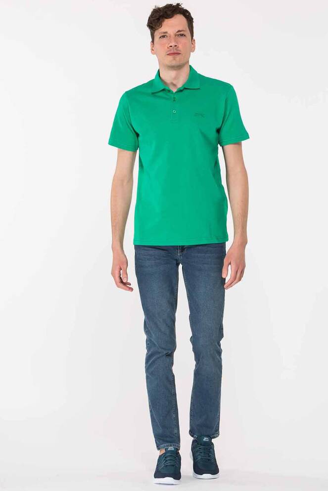 Slazenger SALVATOR Men's Short Sleeve T-Shirt Green