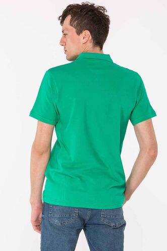 Slazenger SALVATOR Men's Short Sleeve T-Shirt Green - Thumbnail