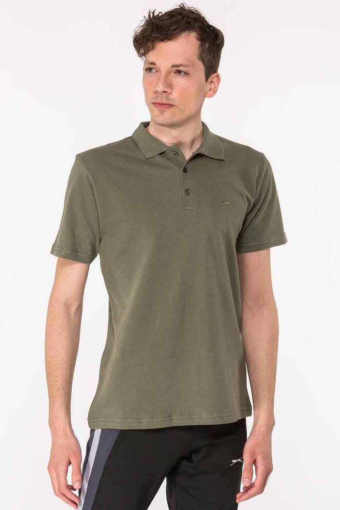 Slazenger SALVATOR Men's Short Sleeve T-Shirt Khaki