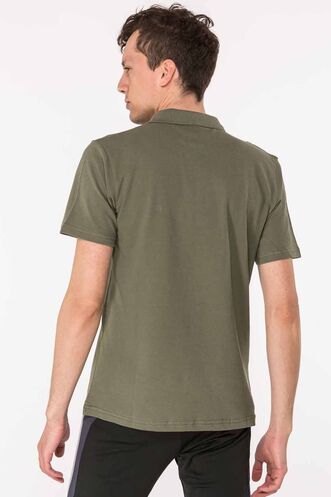 Slazenger SALVATOR Men's Short Sleeve T-Shirt Khaki - Thumbnail