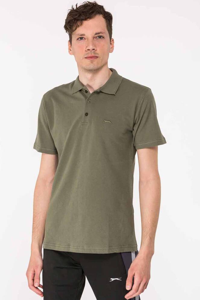 Slazenger SALVATOR Men's Short Sleeve T-Shirt Khaki