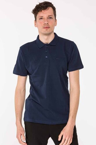 Slazenger - Slazenger SALVATOR Men's Short Sleeve T-Shirt Navy