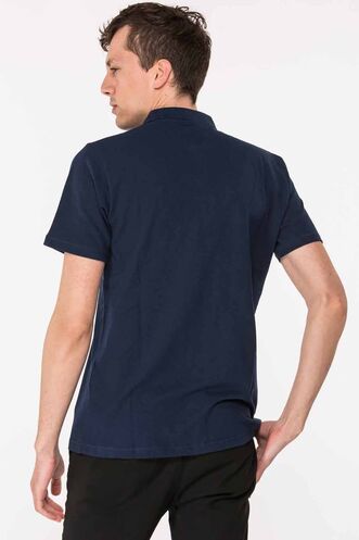 Slazenger SALVATOR Men's Short Sleeve T-Shirt Navy - Thumbnail