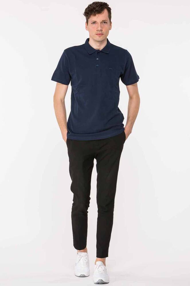 Slazenger SALVATOR Men's Short Sleeve T-Shirt Navy