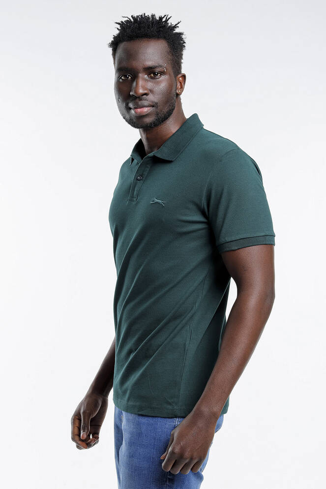 Slazenger SALVATOR Men's Short Sleeve T-Shirt Dark Green