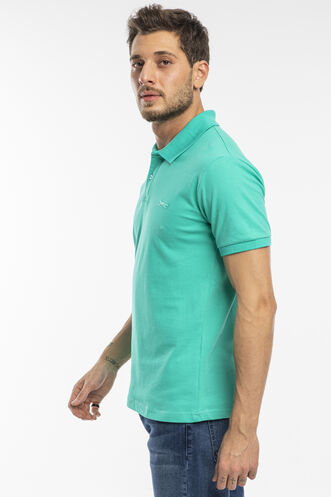 Slazenger SALVATOR Men's Short Sleeve T-Shirt Green - Thumbnail