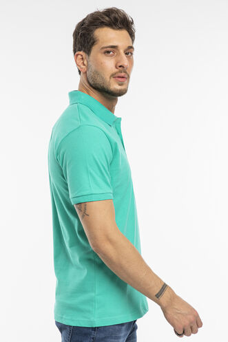 Slazenger SALVATOR Men's Short Sleeve T-Shirt Green - Thumbnail