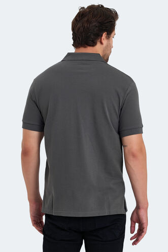 Slazenger SALVATOR Men's T-Shirt Anthracite - Thumbnail