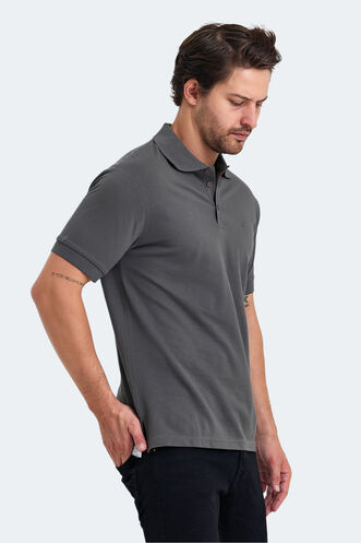 Slazenger SALVATOR Men's T-Shirt Anthracite - Thumbnail