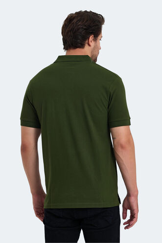 Slazenger SALVATOR Men's T-Shirt Olive - Thumbnail