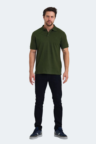 Slazenger SALVATOR Men's T-Shirt Olive - Thumbnail