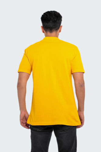 Slazenger SALVATOR Large Size Men's Polo T-Shirt Mustard - Thumbnail