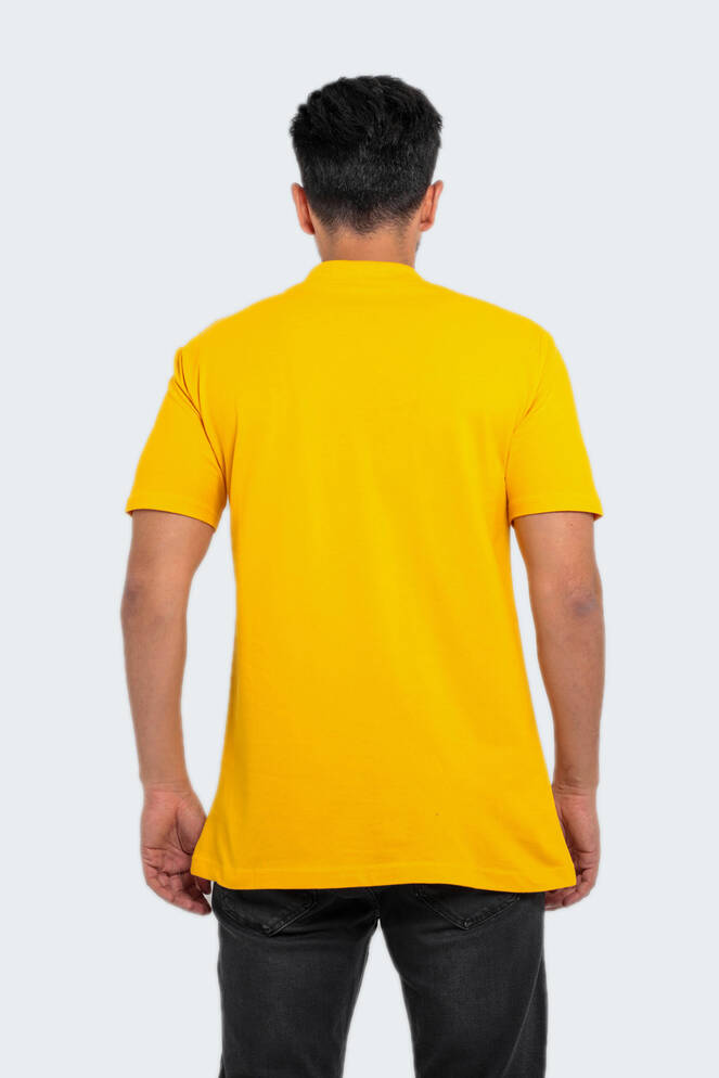 Slazenger SALVATOR Large Size Men's Polo T-Shirt Mustard