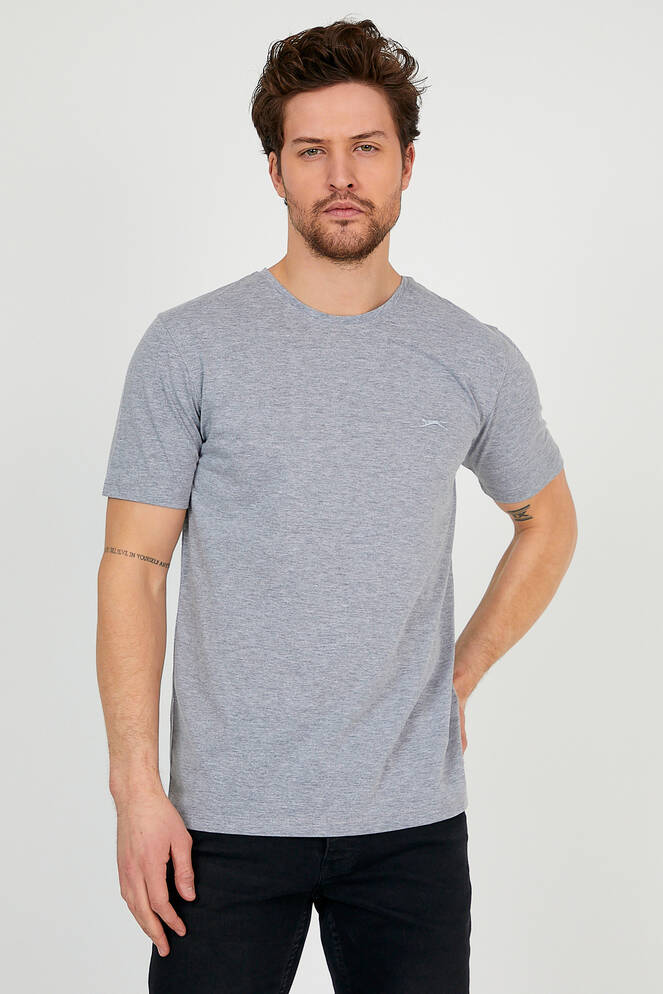 Slazenger SANDER Men's Short Sleeve T-Shirt Gray