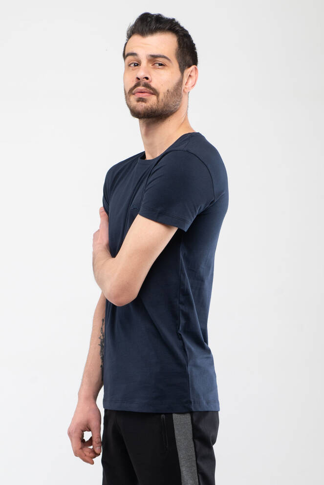 Slazenger SANDER Men's Short Sleeve T-Shirt Navy