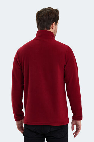 Slazenger SANNE Men's Fleece Burgundy - Thumbnail