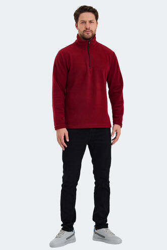 Slazenger SANNE Men's Fleece Burgundy - Thumbnail