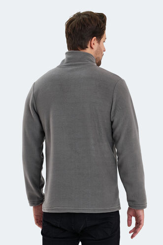 Slazenger SANNE Men's Fleece Dark Gray - Thumbnail