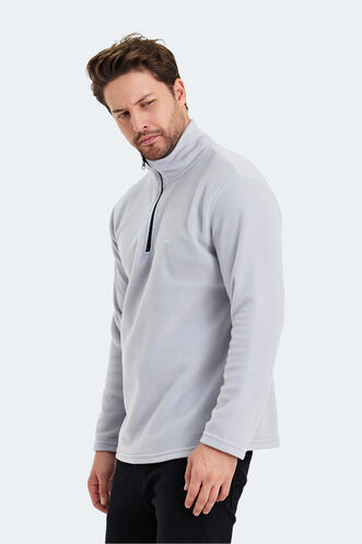 Slazenger SANNE Men's Fleece Gray - Thumbnail