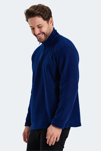 Slazenger SANNE Men's Fleece Navy - Thumbnail