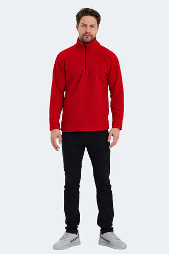 Slazenger SANNE Men's Fleece Red - Thumbnail