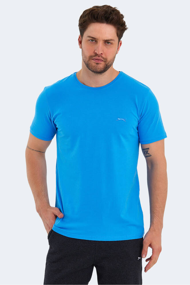 Slazenger SANNI Men's Short Sleeve T-Shirt Blue