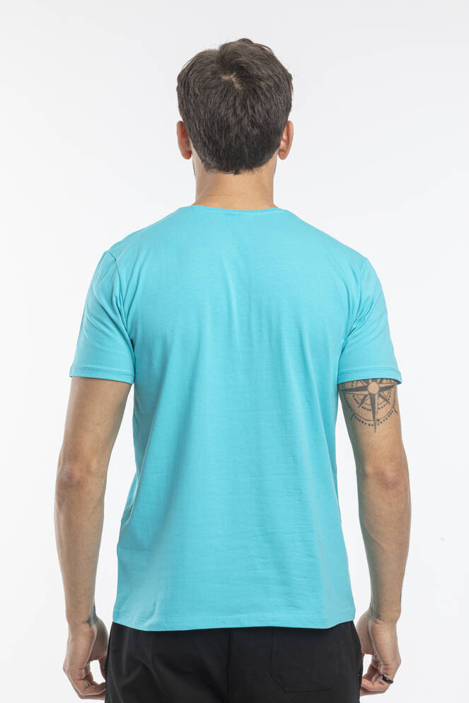 Slazenger SANNI Men's Short Sleeve T-Shirt Turquoise - Green