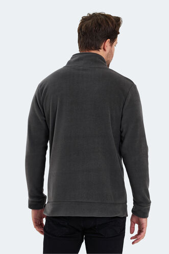 Slazenger SANSA Men's Fleece Dark Gray - Thumbnail