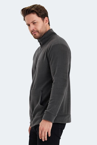 Slazenger SANSA Men's Fleece Dark Gray - Thumbnail