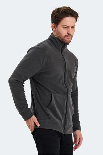 Slazenger SANSA Men's Fleece Dark Gray - Thumbnail