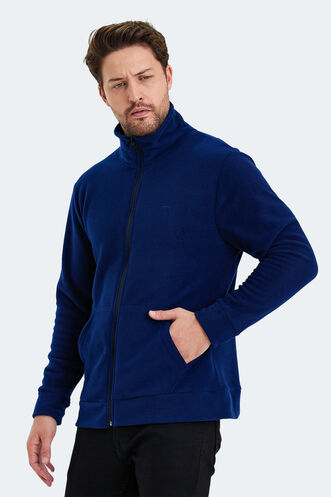 Slazenger SANSA Men's Fleece Navy - Thumbnail