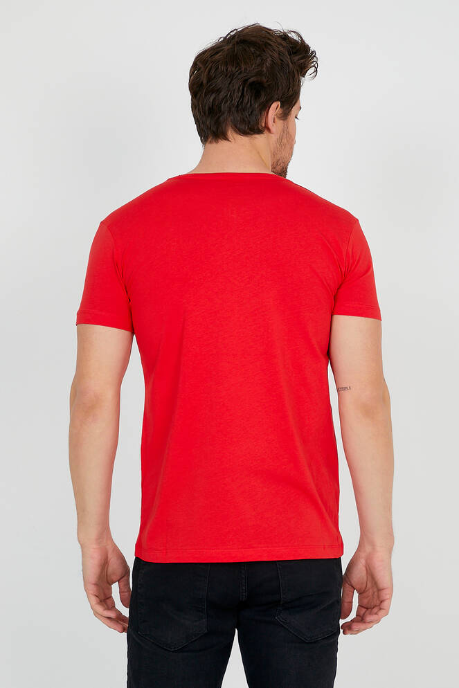 Slazenger SARGON Men's Short Sleeve T-Shirt Coral