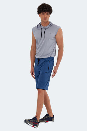 Slazenger SAYAKA Men's Shorts Indigo - Thumbnail