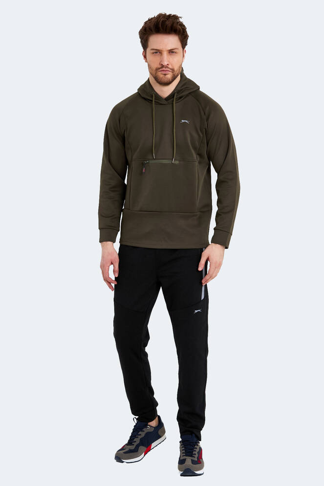 Slazenger SEPPO Erkek Sweatshirt Haki