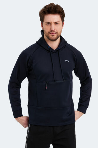 Slazenger SEPPO Erkek Sweatshirt Lacivert - Thumbnail