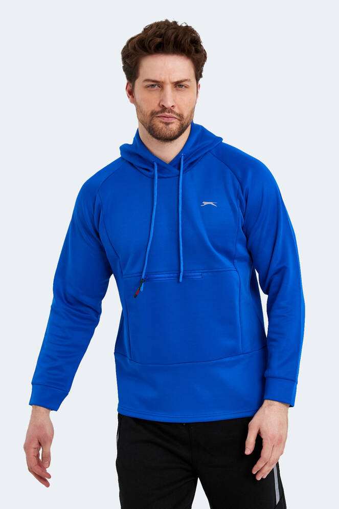 Slazenger SEPPO Erkek Sweatshirt Saks Mavi