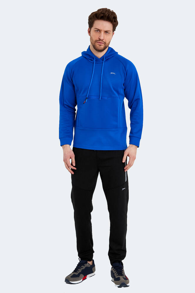 Slazenger SEPPO Erkek Sweatshirt Saks Mavi