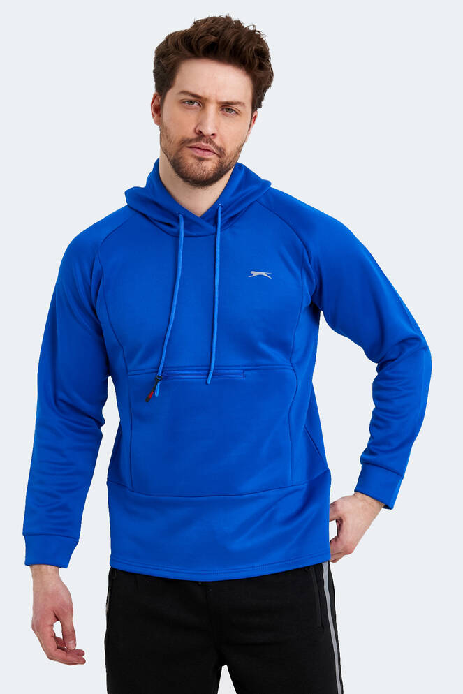 Slazenger SEPPO Erkek Sweatshirt Saks Mavi