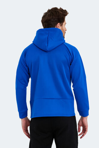 Slazenger SEPPO Erkek Sweatshirt Saks Mavi - Thumbnail