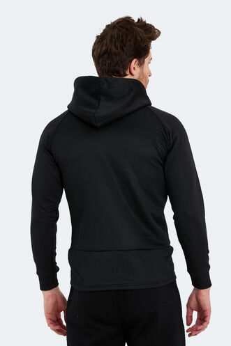 Slazenger SEPPO Erkek Sweatshirt Siyah - Thumbnail